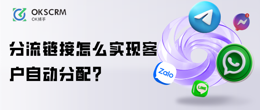 分流链接客户自动分配客服系统